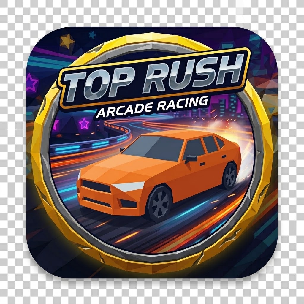 Top Rush Car Icon